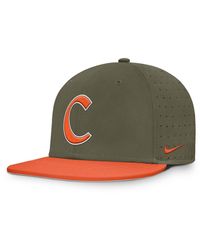 Nike - Clemson Tigers On-field Dugout True Performance Fitted Hat - Lyst