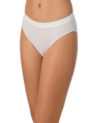 On Gossamer - Cabana Cotton Solid Rib Bikini - Lyst