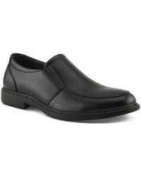 Spring Step - Cardon Leather Almond-toe Loafers - Lyst