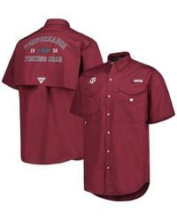 Columbia - Texas A&m aggies Bonehead Button-up Shirt - Lyst