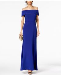 betsy and adam high low gown