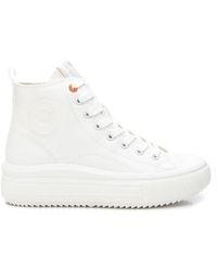 Xti - Refresh Collection Casual Canvas High Top Sneakers By - Lyst