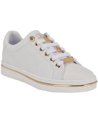 Guess - Stasey Lace Up Sneakers - Lyst