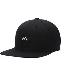RVCA - Va Patch Adjustable Snapback Hat - Lyst
