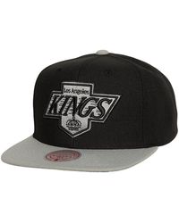 Mitchell & Ness Los Angeles Kings Classic Chevron Snapback Cap Black/Grey -  SS22 - US