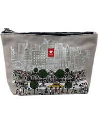 Macy's - New York City Canvas Cosmetic Bag - Lyst