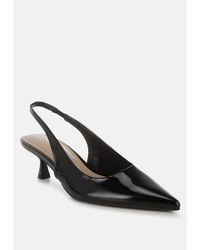 LONDON RAG - Pentas Kitten Heel Slingback Sandals - Lyst