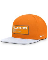 Nike - Tennessee Orange/white Tennessee Volunteers 2025 On-field Patch Pro Dri-fit Snapback Hat - Lyst