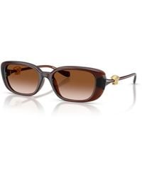 Versace - Rectangle Sunglasses - Lyst