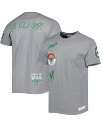 Mitchell & Ness - Minnesota Wild City Collection T-shirt - Lyst