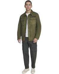 Levi's - Two-pocket Utility Zippered Shirt Jacket - Lyst