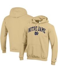 Champion - Notre Dame Fighting Irish Arched Logo Fleece Pullover Hoodie - Lyst