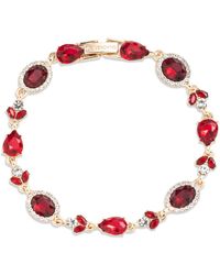 Givenchy - Glass Stone Gold-tone Drama Multi Flex Bracelet (also - Lyst