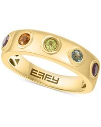 Effy - Effy Multi-gemstone Bezel Band (1/2 Ct. T.w. - Lyst