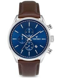 Vincero - The Chrono S2 40mm Stainless Steel Watch - Lyst