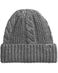 The North Face - Oh Mega Cable-knit Cuffed Beanie - Lyst