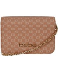 Bebe - Adela Monogram Mini Crossbody Bag - Lyst