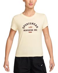 Nike - Sportswear Phoenix Slim-fit Short-sleeve T-shirt - Lyst