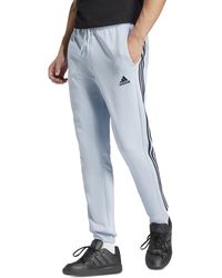 adidas - Essentials 3-stripes Regular-fit Fleece joggers - Lyst