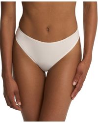 Natori - Persuasion Stretch Lace Minimal Rear Coverage Thong - Lyst