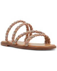 ALDO - Tritoney Braided Strappy Slide Flat Sandals - Lyst