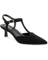 Kensie - Odessa Kitten Heel T-strap Pump - Lyst