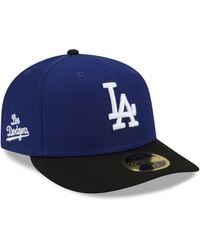 KTZ - Los Angeles Dodgers City Connect Low Profile 59fifty Fitted Hat - Lyst