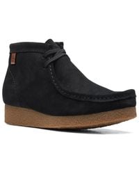 Clarks - Shacre Suede Boots - Lyst