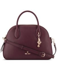 Nine West - Calianna Dome Medium Satchel Handbag - Lyst