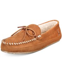 ralph lauren tan slippers