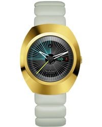 Rado - Swiss Automatic Diastar Original X Tej Chauhan Special Edition White Rubber Strap Watch 38mm - Lyst