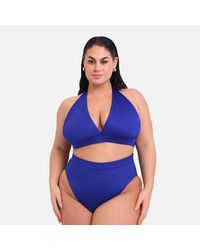 Rebdolls - Plus Size Capri Wrap Around Bikini Top - Lyst