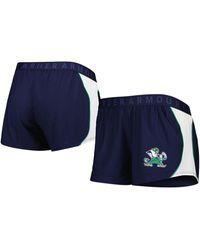 Under Armour - Navy And Green Notre Dame Fighting Irish Game Day Tech Mesh Performance Shorts - Lyst