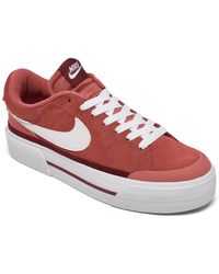 Nike - Court Legacy Lift Platform Casual Sneakers From Finish Line - Lyst