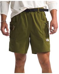 The North Face - Class V Pathfinder Belted Shorts - Lyst