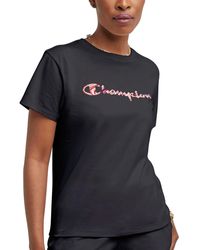 Champion - Cotton Graphic Logo Classic T-shirt - Lyst