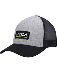 RVCA - Hyl Ticket Iii Trucker Snapback Hat - Lyst