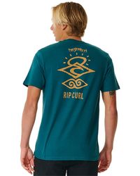Rip Curl - Search Icon Short Sleeve T-shirt - Lyst