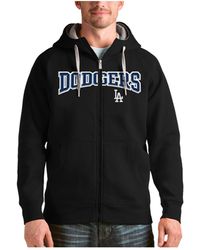 Antigua - Los Angeles Dodgers Team Logo Victory Full-zip Hoodie - Lyst