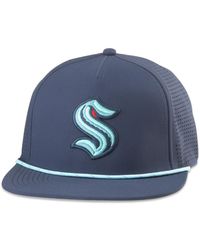 American Needle - Deep Sea Blue Seattle Kraken Buxton Pro Tech Adjustable Hat - Lyst