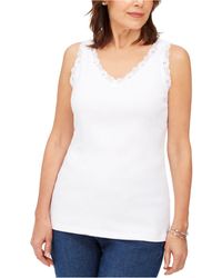 karen scott sleeveless tops