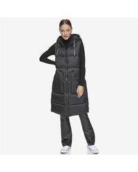 Andrew Marc - Kerr Horizontal Rail Quilted Matte Shell Puffer Vest - Lyst