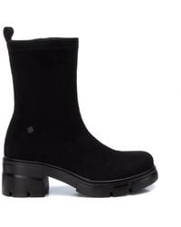 Xti - Suede Ankle Booties Refresh Collection By - Lyst