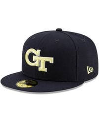 KTZ - Georgia Tech Yellow Jackets Primary Team Logo Basic 59fifty Fitted Hat - Lyst