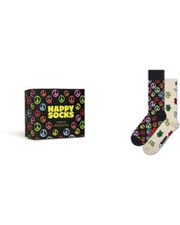 Happy Socks - 2-pack Peace Socks Gift Set - Lyst