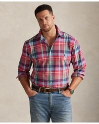 Polo Ralph Lauren - Big & Tall Plaid Oxford Shirt - Lyst