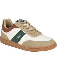 Guess - Burhan Lace Up Low Top Fashion Sneakers - Lyst