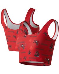 Concepts Sport - Tampa Bay Buccaneers Mosaic Allover Print Bralette - Lyst