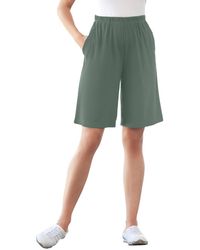 Woman Within - Plus Size 7-day Knit Short - Lyst