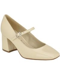 Calvin Klein - Jatlee Mary Jane Square Toe Block Heel Mary Janes - Lyst